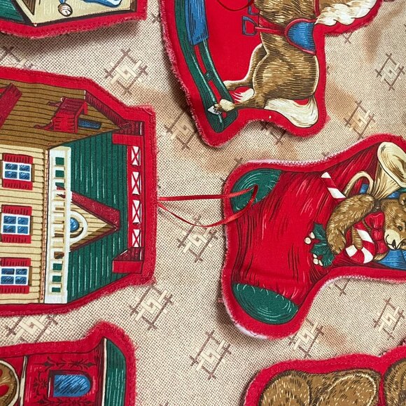 Handmade Felt Ornaments Set of 7 - Picture 6 of 11